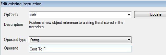 edit existing instruction
